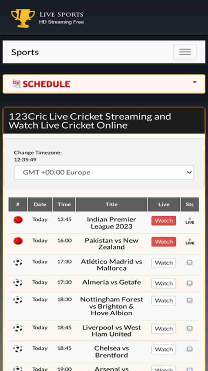 CricFy TV 2