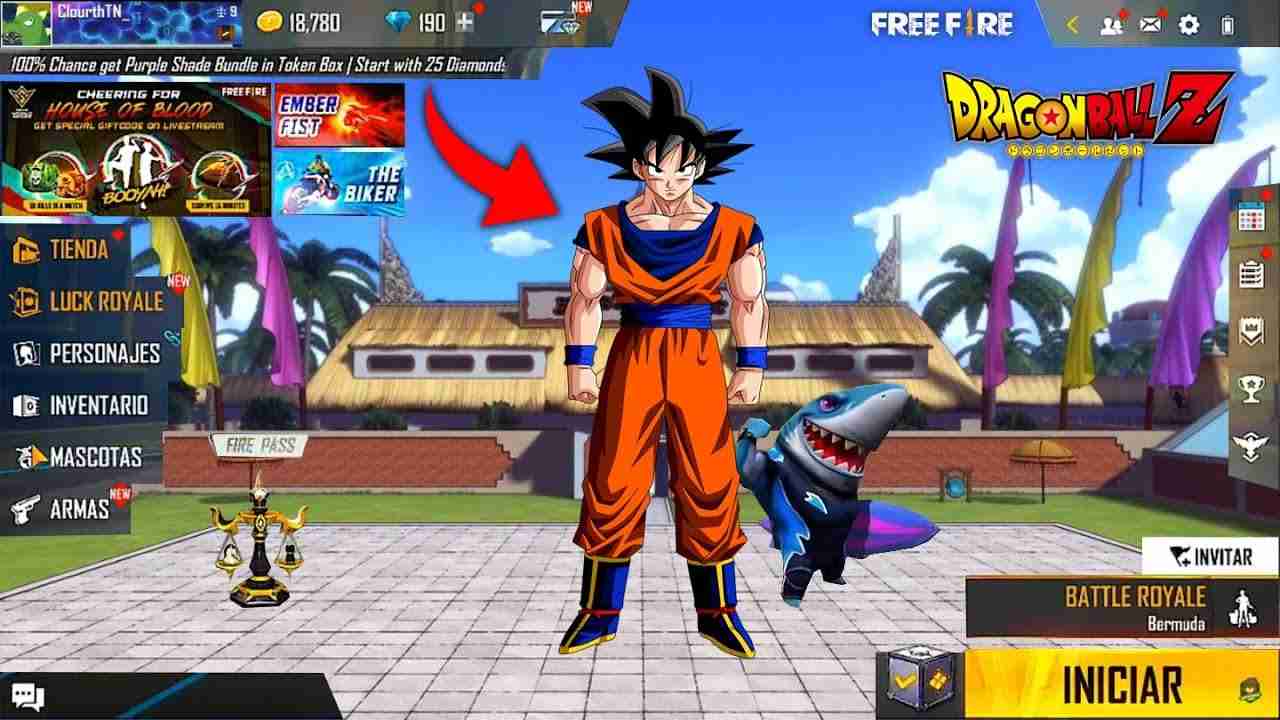 Free Fire x Dragon Ball 1