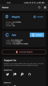 Magisk Manager 2
