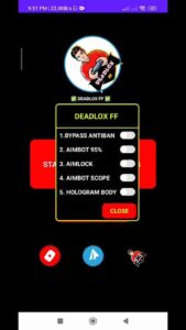 Deadlox FF Mobile Panel 3