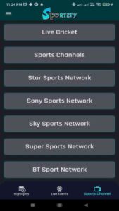 Sportzfy TV 2